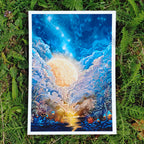 Kunstdruck Hingabe und Intuition