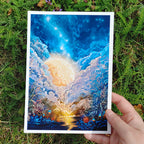 Kunstdruck Hingabe und Intuition