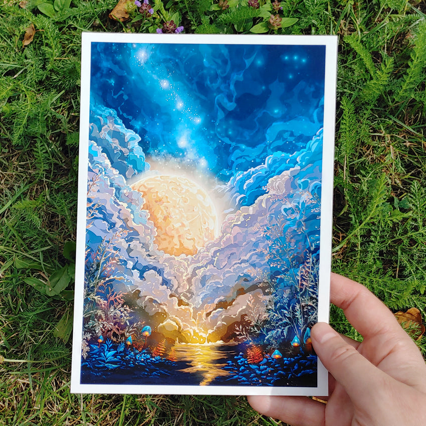 Kunstdruck Hingabe und Intuition