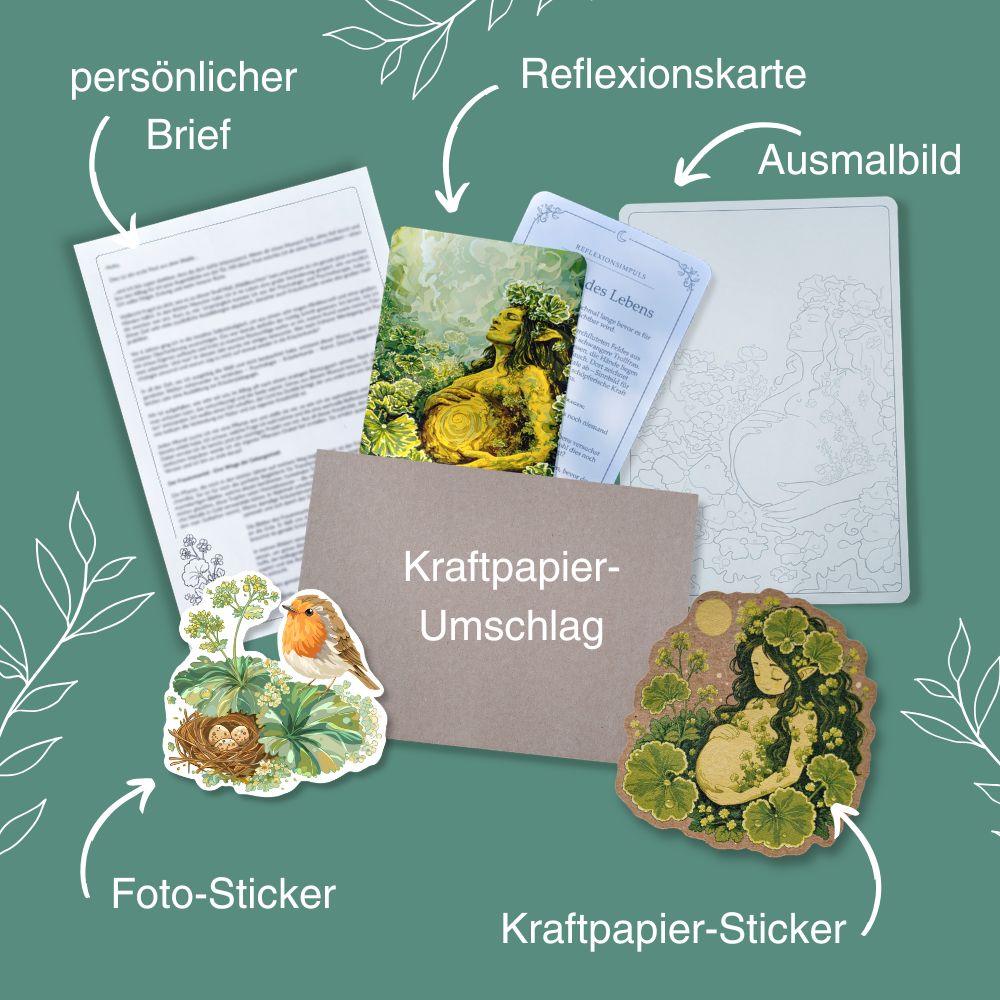 Märchenhafte Snail Mail - Waldleuchten 🌿