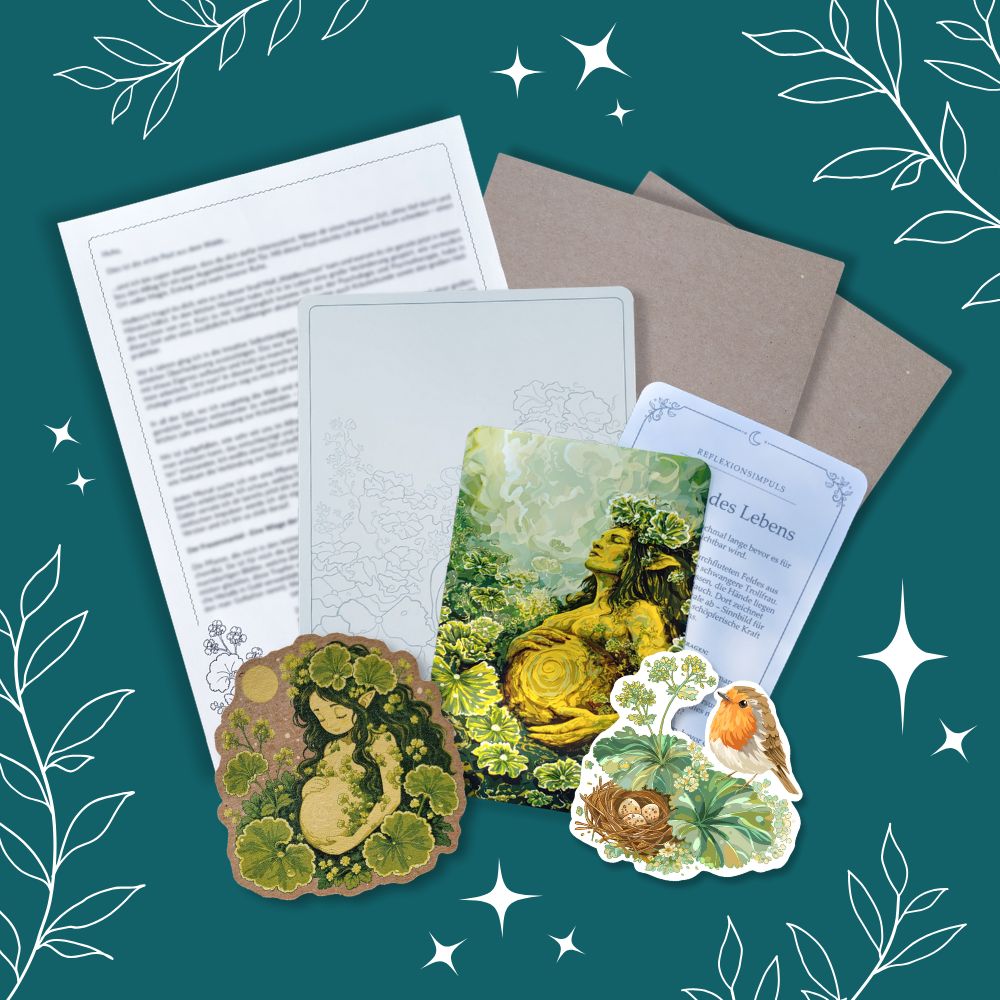 Märchenhafte Snail Mail - Waldleuchten 🌿
