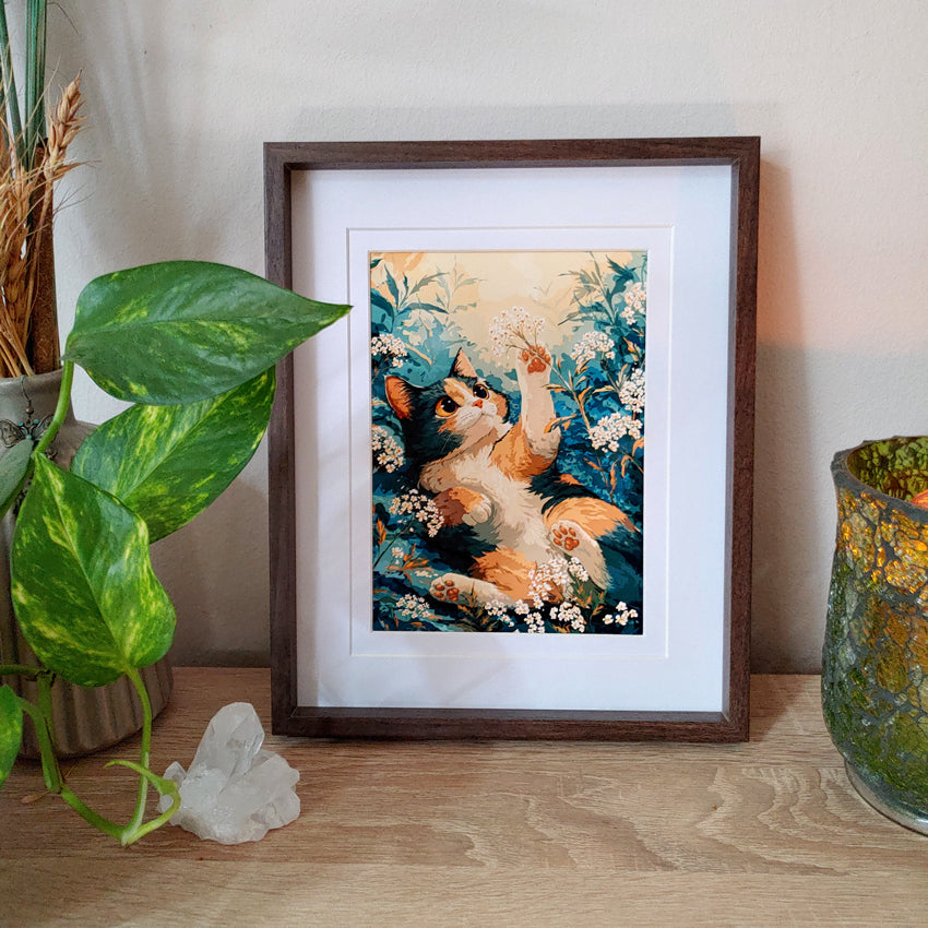 Kunstdruck Katze Vlay